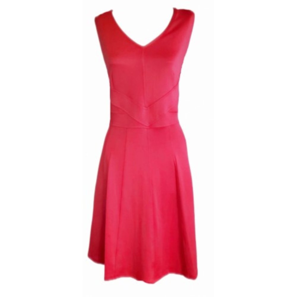 New ALESSANDRA BELLE V Neck Sleeveless Red Dress Ruby 12 14 16 NWT